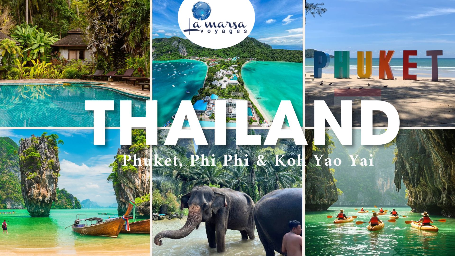 Perles de Thaïlande : Phuket, Phi Phi & Koh Yao Yai